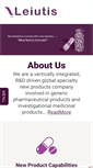 Mobile Screenshot of leiutis.com